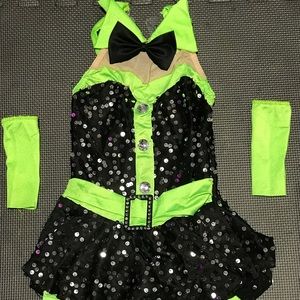 Girls Small Dance Recital Costume